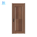 Puertas de madera contrachapada en China Puerta impermeable de grano de madera clásica GO-FG2